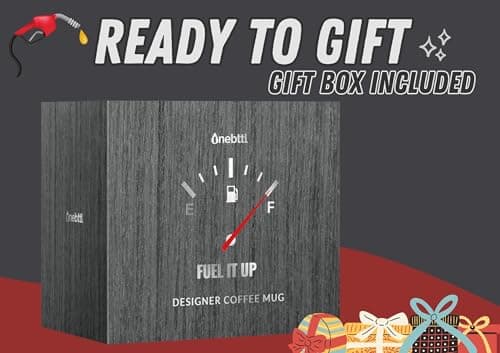 Onebttl Grandpa Gifts, Grandpa Fuel Color Changing Coffee Mug with Fueling Nozzle Handle, Gifts for Grandpa, 13.5oz/400ml Funny Ceramic Mug for Christmas, Father's Day