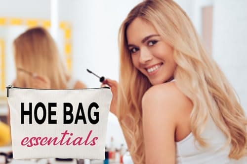 Funny Gifts for Women, Friends, Hostess Gift Ideas Cool Gifts for Women Girls Birthday Gift Ideas Gag gifts Girls Weekend Overnight Fun Makeup Travel Bag Cosmetic Bag