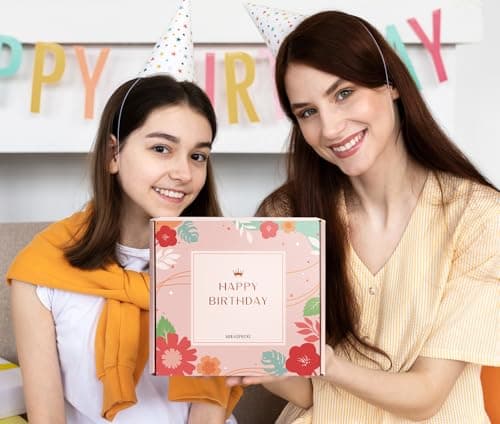 Sweet 16 Gifts for Girls - 16 Year Old Girl Gifts - Happy 16th Birthday Party Decorations for Girls Pink - 11 Pieces Unique Sweet Sixteen Gift for Teen Girl, Daughter, Niece, Granddaughter