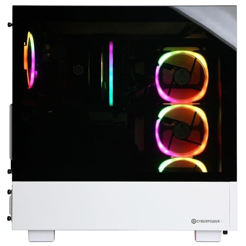 CyberPowerPC Gamer Xtreme VR Gaming PC, Intel Core i7-14700F 2.1GHz, GeForce RTX 5060 Ti 16GB, 16GB DDR5, 1TB PCIe 4.0 SSD, WiFi Ready & Windows 11 Home (GXiVR8040A17)