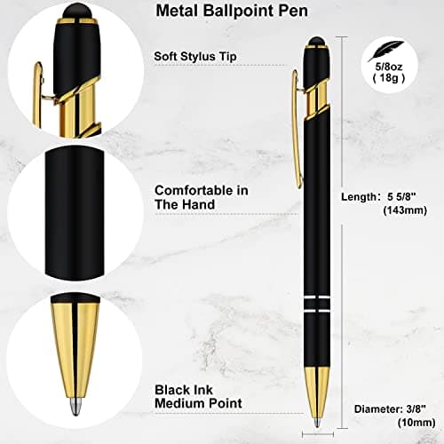 Waterman Expert Rollerball Pen, Gloss Black with 23k Gold Trim, Fine Point, Black Ink, Luxury Pen in Gift Box, Great Gift for Coworker