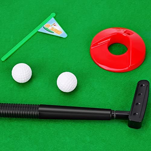 Funny Gag Mini Golf Toy for Dad - Fathers Day, Birthday, Christmas, Valentines Gifts for Men, Husband, Boyfriend, Him
