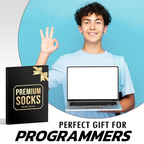 Funny Job Socks for Boss & Manager, Nerds, Programmers, Quilters – Christmas Gifts, Stocking Stuffers for Men & Women