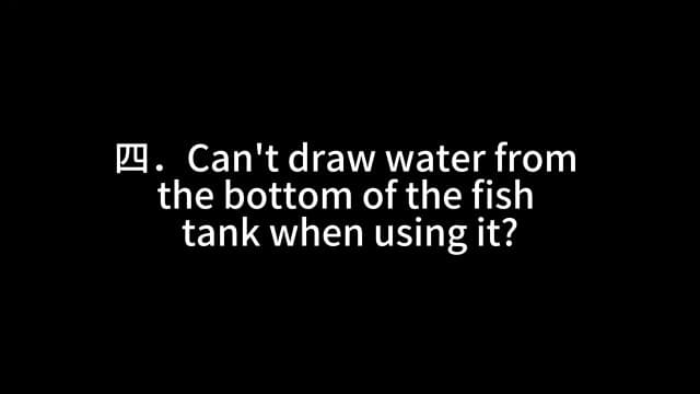 Electric Aquarium Vacuum Gravel Cleaner, 36W 6 in 1 Multifuction Automatic Fish Tank Gravel Cleaner Vacuum for Wash Sand & Water Changer