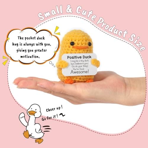 MBL Birthday Gifts for Her Women – Back to School Thank You Appreciation Get Well Emotional Inspirational Support Funny Duck Pickle Potato Dumpster Nuggets Present for Him Men Friend Teacher Coworker