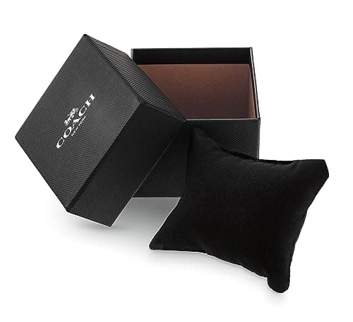 Coach Elliot 2H Quartz Watch for Men - Stainless Steel Wristwatch - Classic, Minimalist - Water Resistant 3 ATM/30 Meters - Premium Fashion Timepiece for Everyday Wear - 41mm