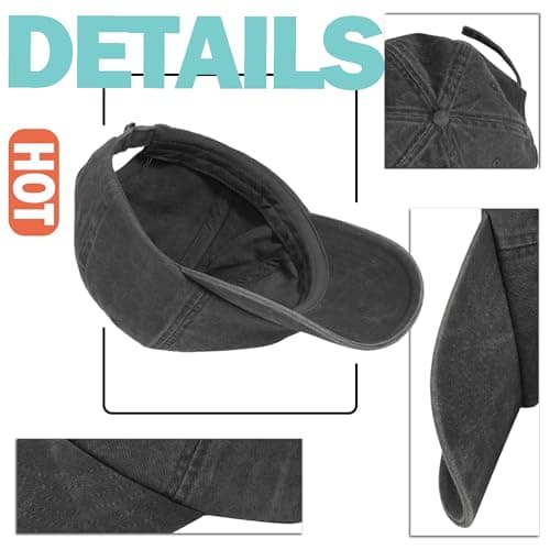 Birthday Gifts for Men Women, Personalized 30th - 100th Birthday Gifts, 1924-1995 Vintage Hat