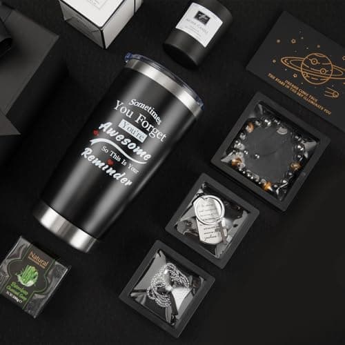 Men Gift Set,Gift Box for Men Birthday Gifts for Men Gift Baskets for Men Male Retirement Gifts Man Gifts Set Unique Birthday Gift Box Presents for Dad,Husband,Boyfriend,Coworker,Son,Christmas Gift