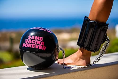 Sterling James Co. Bachelor Party Ball and Chain - Funny Bachelor, Supplies, Gifts, Jokes and Favors