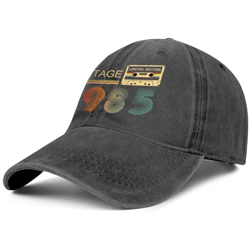 40th Birthday Gifts Women Men 1985 Hats Vintage 1985 Baseball Cap 40th Birthday Gifts for 40 Year Old Father Mothers Day