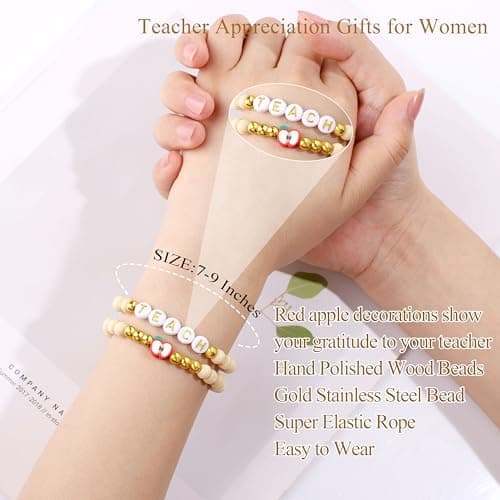 Teacher Appreciation Gifts for Women, Christmas Valentines Day Thank You Gifts for Teachers from Student, Thanksgiving Back To School Present