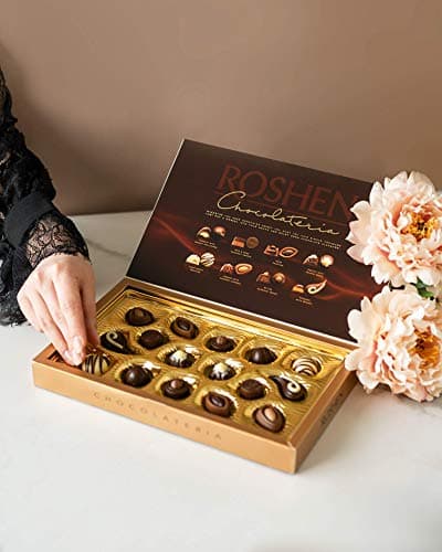 Roshen Assortment "Chocolateria" Candy Gift Box (194gr/6.84oz)