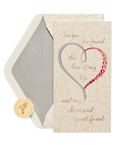 Papyrus Anniversary Card (With All My Heart)