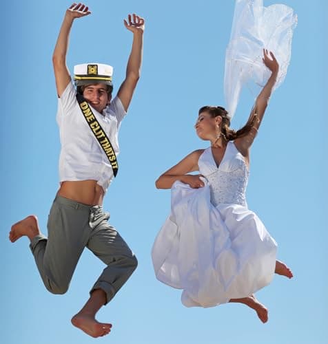 Groom Captain Hat with Groom Sash Bachelor Party Favors Supplies Decorations, Ideas, Gifts Nautical Bachelor Hat