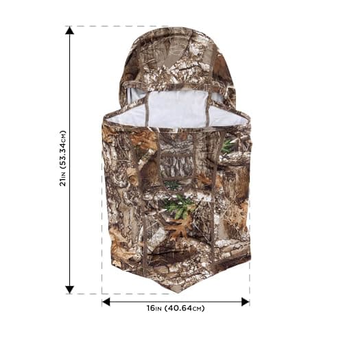 Allen Company Vanish Stretch Fit Camouflage Balaclava, Camo Hunting Face Cover