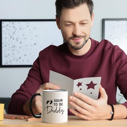 YHRJWN New Dad Gifts, Christmas Gifts for New Daddy, Father to Be Gift, Expectant Dad Gift, Soon to Be Daddy Set