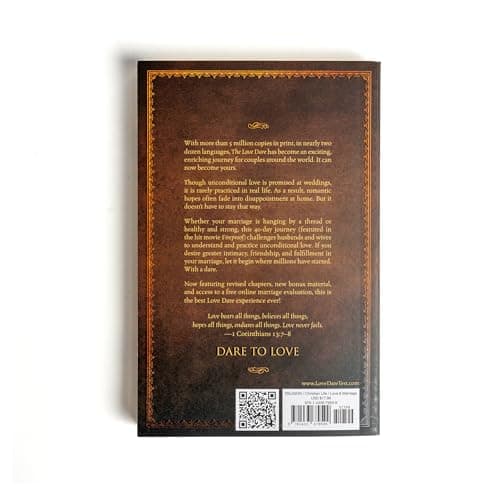 The Love Dare: A 40-Day Challenge for Husbands and Wives to Understand and Practice Unconditional Love - Includes Free Online Marriage Evaluation