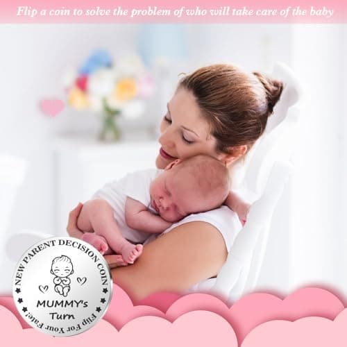 Funny Decision Coin - Double Side Gifts for New Moms & Dads