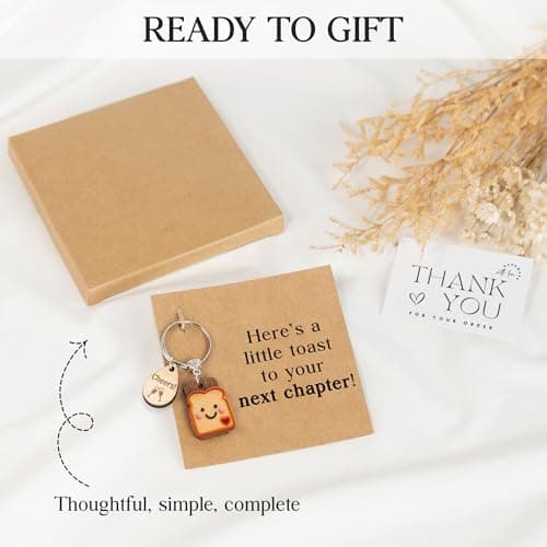 Keychain Gifts for Women, Divorce Present for Women, Gifts for Teenage Girls, New Job, New Beginnings Gift for Woman