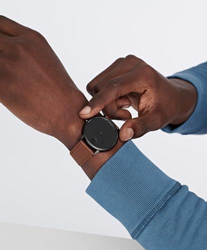 Movado Face Men's Luxury Quartz Watch - Swiss Movement - Water Resistance 30 Meters (3ATM) - Elegant Timepiece - Gift for Him - 41mm