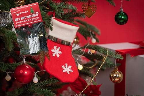 Gift Not Included Batteries Gag Gift - Funny Prank for Present Adults for Women Men - Stocking Stuffer for Him Her Boyfriend Girlfriend