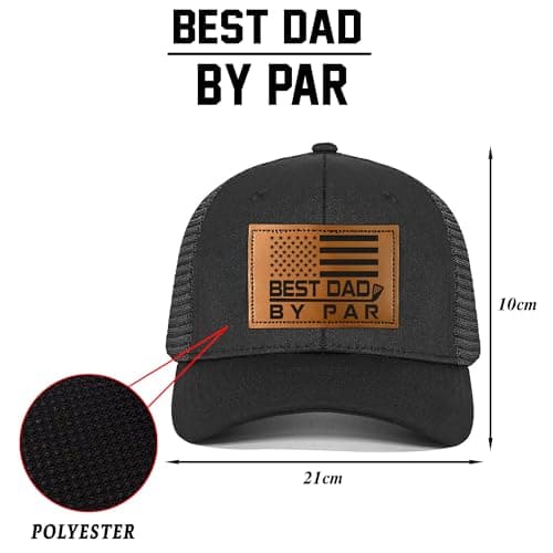 Dad Golf Gifts for Fathers Day from Daughter, Son, Kids - Golf Gifts for Men, Funny Hat for Fathers on Birthday, Xmas - Adjustable Fit, Comfortable Cotton, Perfect for Casual Wear
