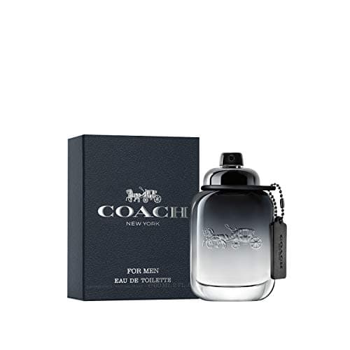 Coach for Men Eau de Toilette - Men's Fragrance - Fougere Woody - With notes of Pear Nashi, Cardamom & Vetiver