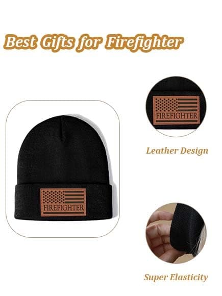 Firefighter Electrician Welder Beanie Hat Gifts for Men Dad Husband Birthday Students Graduation Gifts Accessories Gear Stuff