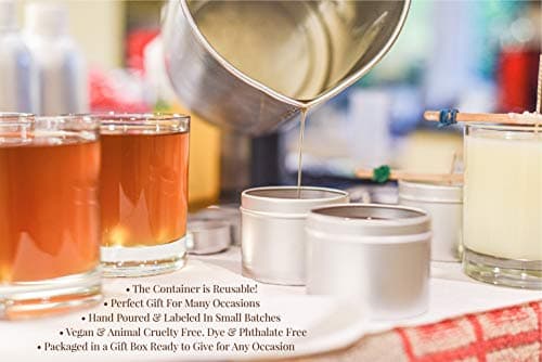 Cedar Crate Market Funny Neighbor Gift Candle - You're an Awesome Neighbor - House Warming Gifts New Home, Citrus Lavender Woody Scented Soy Candle – Housewarming, Friendship, or Thank You Gift