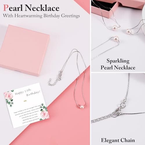 13th Birthday Gifts for Girls,13 Birthday Girl Gift,13 Years Old Girl Gift Ideas,8 Pcs Unique 13th Gifts for Daughter, Niece, Granddaughter, Official Teenager