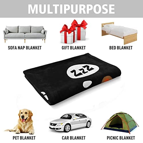 Niyewsor Blanket Gifts for Dad, Funny Dad's Snoring Corner Blanket, Dad Birthday Gift from Daughter Son, Present for Father/Daddy/Stepdad on Fathers Day, Christmas, 60"x50"