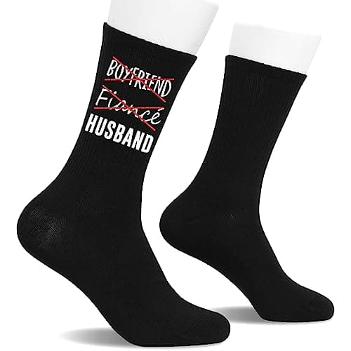 Not Boyfriend Socks, Wedding Gift, Gift For Fiance - Fiance Socks