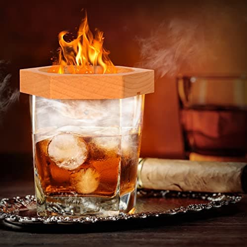 Bourbon Whiskey Gifts for Men Dad - Cocktail Smoker Kit with Torch, Birthday Anniversary Unique Gifts for Dad Boyfriend Husband Grandpa, Smoked Bourbon Kit, Mens Gifts Ideas