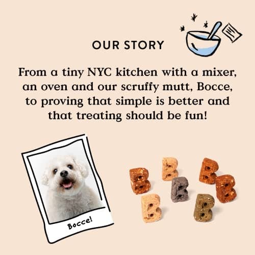 Bocce's Bakery - Limited Edition Wheat-Free Dog Treats, Burgers & Fries Biscuits, 5 oz