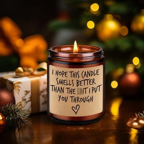 Fairy's Gift Candle I'm Sorry I Love You Gifts for Her Him Mom, Gifts for Wife, Grandma Girlfriend Wife Birthday Presents Ideas, Christmas Funny Presents for Women Men Dad Husband Boyfriend Parents