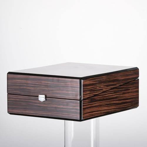 Premium Wood Gift Box w/Decanter Set - 2 Rock Glasses, Crystal Decanter, Bourbon, Whiskey, Gifts for Men, Dad, Father’s Day, Birthday, Weddings, Groomsman, Gift Ideas