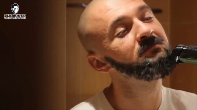 SHPAVVER Beard Trimmer for Men: Vacuum Mustache Trimmer for Less Mess -IPX7 Waterproof- Rechargeable Electric Beard Cutting Kit with Adjustable Length Comb-Built-in Vacuum for Sideburns/Stubble