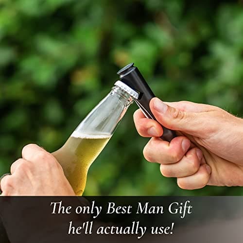 Best Man Gifts for Wedding - Engraved ‘BEST MAN' 50 Cal Bottle Opener I Best Man Proposal Gift I Will You Be my Best Man Gifts