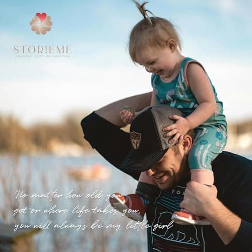 Dad Gifts from Daughter: Best Fathers Day Birthday Ideas for Dads Father of The Bride Gifts for Wedding Girl Dad Figurines Statue