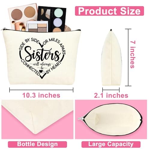 Sister Birthday Gifts, Christmas Mothers Day Birthday Gifts for Sister Set of 7