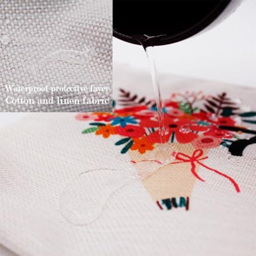 Blue Leaves Funny 40th Birthday Gifts Women Makeup Bag Cosmetic Travel 40 Year Old for Mom Friends Sister Aunt Wife Coworker Toiletry Turning Forty Bday