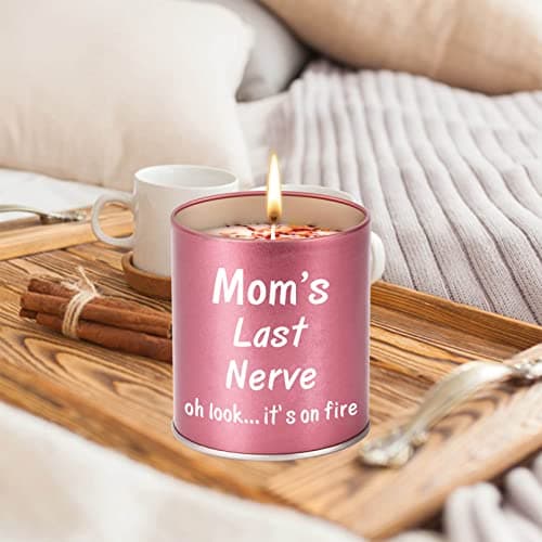 Birthday Gifts for Mom from Daughter Son Kids Mothers Day Gifts Stocking Stuffers Christmas Presents Great ldeas Funny Mom Gift,9oz Scented Candles