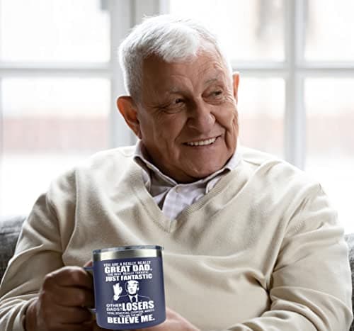 Gifts for Dad from Daughter, Son - Father's Day Gifts for Dad, Men - Dads Birthday Gift Ideas, Happy Birthday gifts for Dads, Fathers - Best Dad Ever Gift, Best dad Mug, 14 Oz Coffee Mug for dad