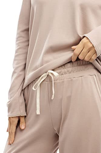 Incredibly Soft Pima Cotton Women's Pajamas Set - The Long Sleeve Set