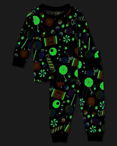 The Children's Place Baby and Kids, Sibling Matching, Holiday Pajama Sets, Cotton