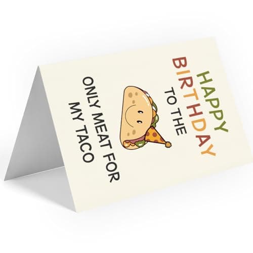 Husband Birthday Card | Birthday Decorations for Men | Funny Birthday Card & Gift for Husband, Men, Boyfriend, and Him | Happy