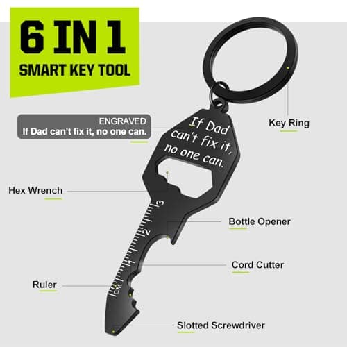 Fathers Day Dad Gifts from Daughter and Son - Multitools Mens Women Gift Ideas Hand Tools DIY Camping Accessories for Birthday Valentines Easter Christmas Stocking Stuffers for Adult Teen Boys