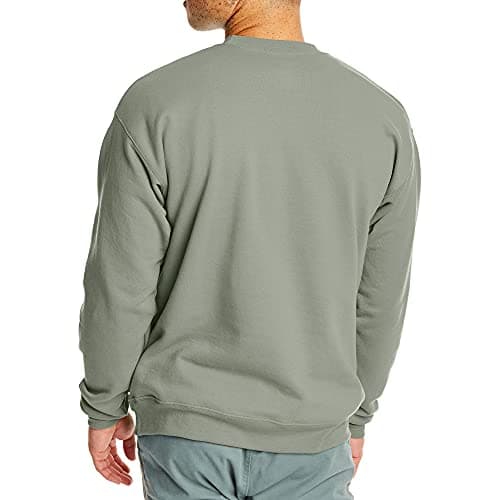 Hanes Men's Ecosmart Fleece Sweatshirt, Pullover Crewneck Sweatshirt, Big & Tall, 1 or 2 Pack