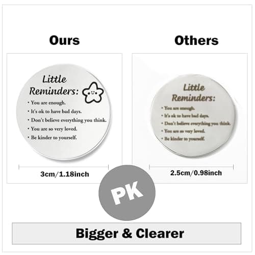 Yiflin Unique Gifts for Women,Men,Friend,Family - Birthday, Christmas, Valentine's Day Gifts - Pocket Hug Token with Keychain