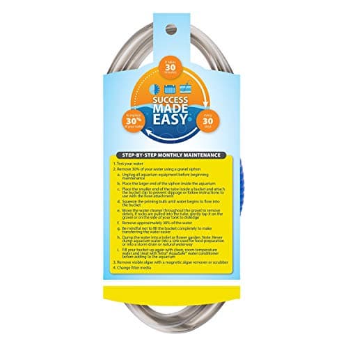 Tetra Water Cleaner Gravel Siphon for Aquariums, Easily Clean Freshwater Aquariums